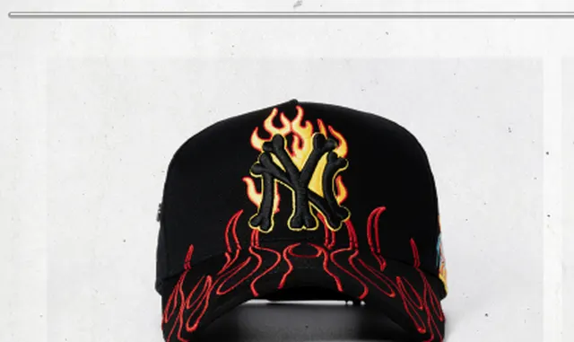 Gorra Cash Only NY Flames Red