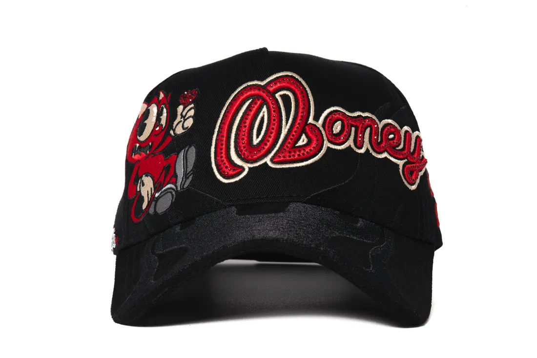 Gorra Cash Only Money & Flames