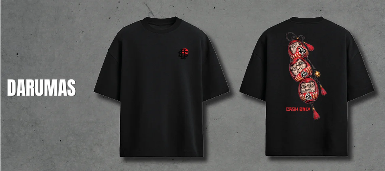 Playera Cash Culture Darumas