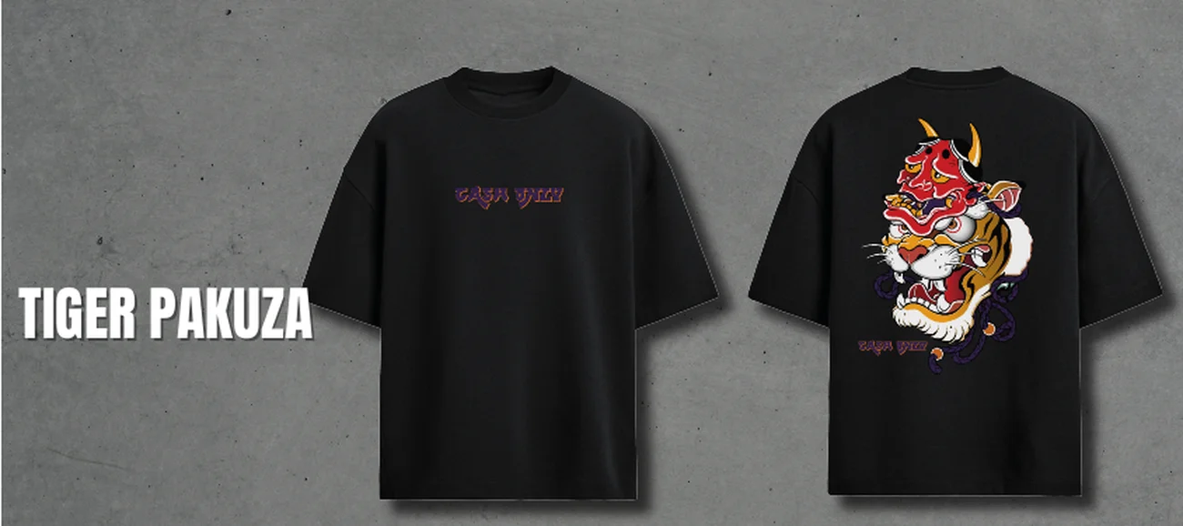Playera Cash Culture Tiger Yakuza